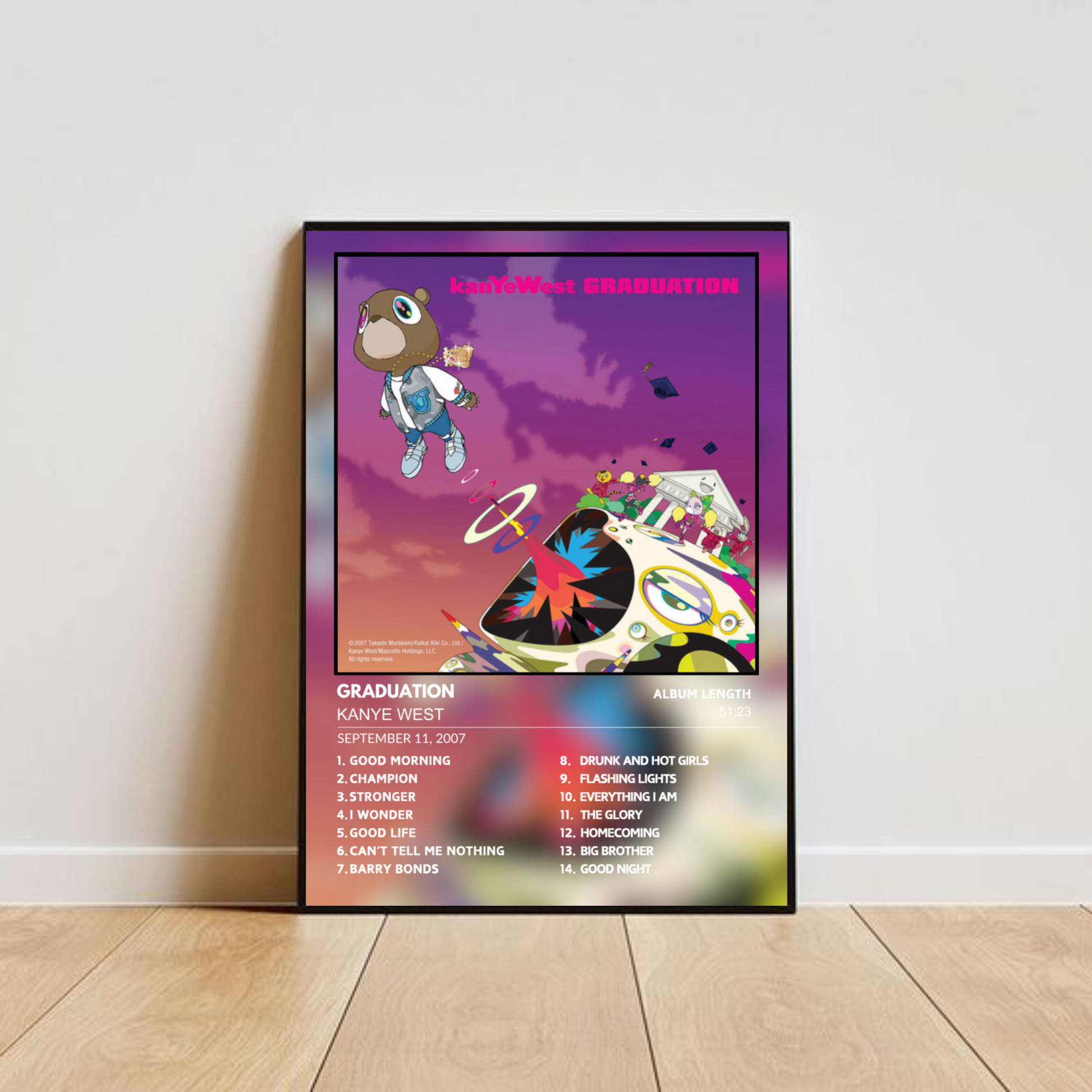 Kanye West - Graduation Album Poster