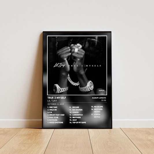 Lil Tjay - True 2 Myself Album Poster