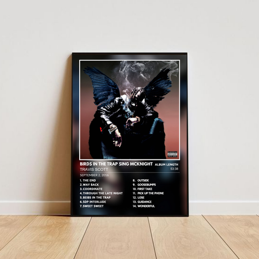 Travis Scott - Birds In The Trap Sing McKnight Album Poster